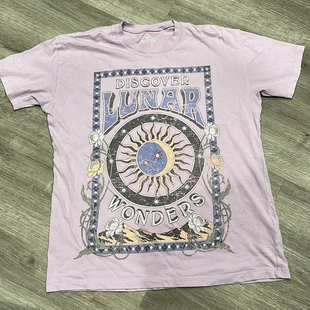 Purple Hollister T-shirt